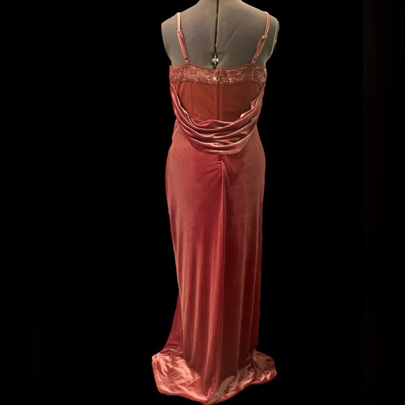 NWT BCBGMAXAZRIA Size L gown - Picture 5 of 5